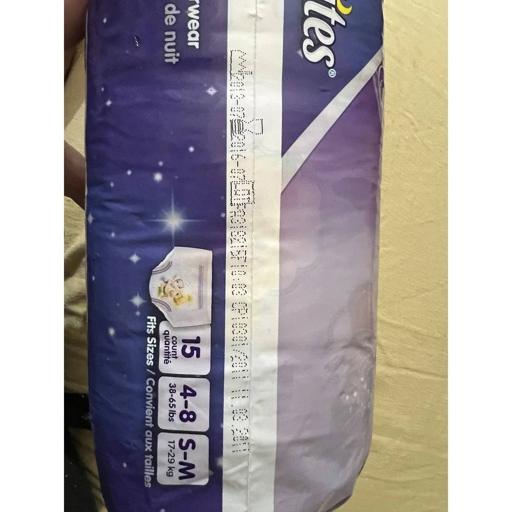 VTG LIMITED EDITION Tinker bell GoodNites Diapers Small Medium NEW PACKAGE